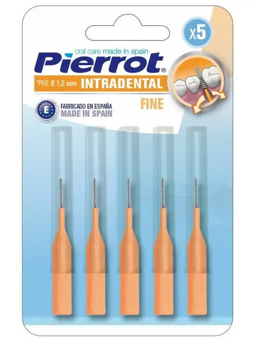 PIERROT Межзубные ёршики Fine Interdental (1.2 мм) 5 шт, 5 шт, фото 3