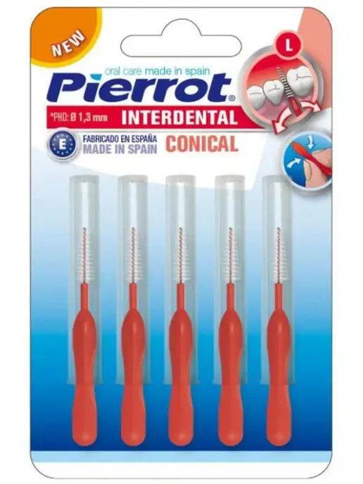 PIERROT Межзубные ёршики Conical Interdental (1.3 мм) 5 шт, 5 шт, фото 2