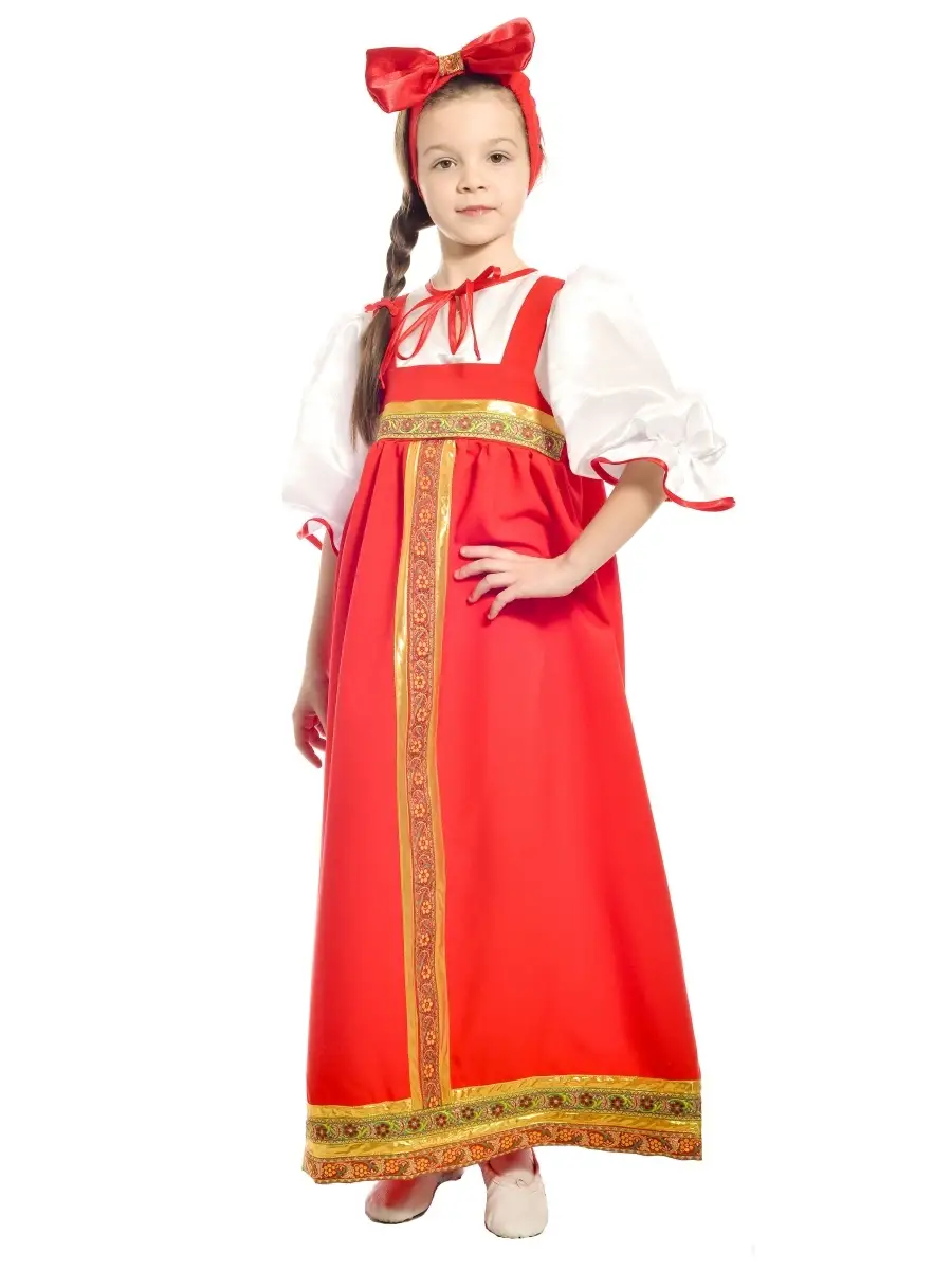 Сарафан русский народный для девочки
