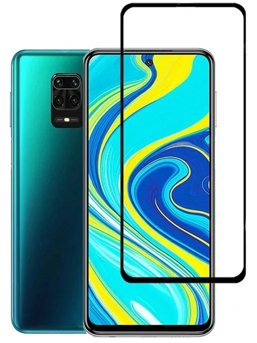 ТехМаркет Защитное стекло "Полное покрытие" для Xiaomi Redmi Note 9S 9, вариант, фото 2