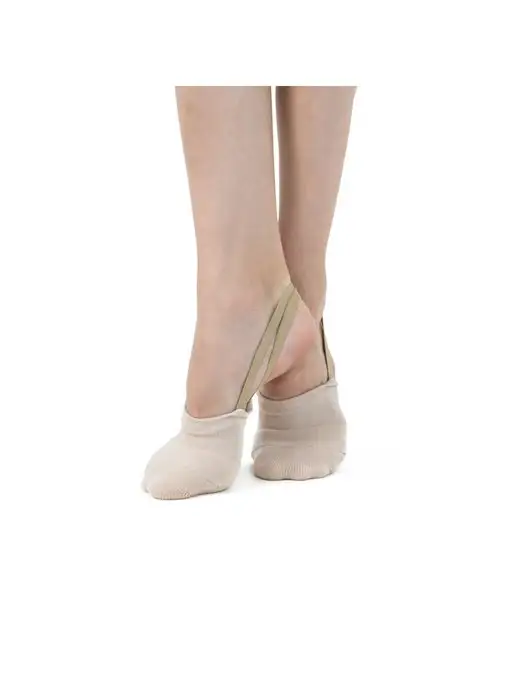 Grace Dance Балетки женские, чешки, для танцев, для девочки, бежевый, фото 3