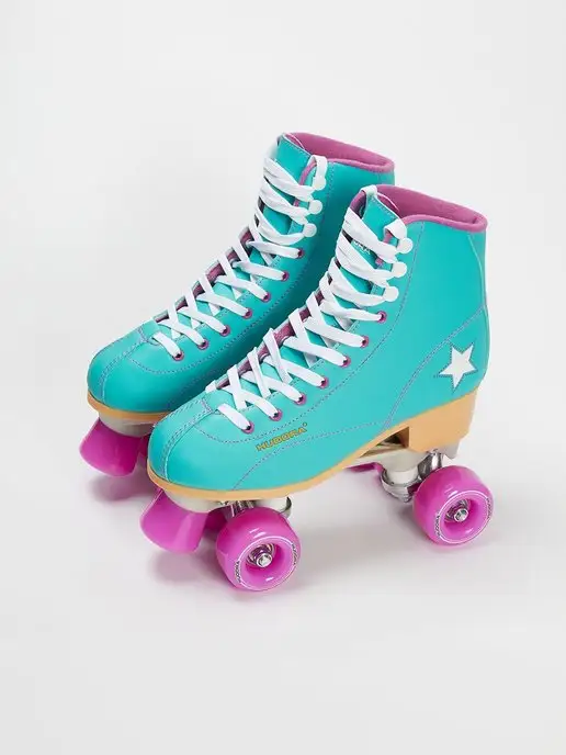 Hudora Роликовые коньки квады Disco green, зеленый, фото 8