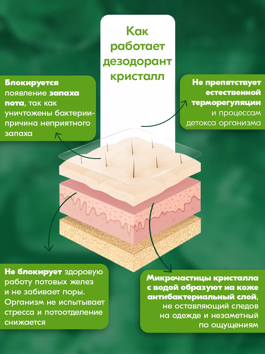 Минеральный дезодорант кристалл стик с Aloe 60 г. TAI YAN 32569048 купить  за 340 ₽ в интернет-магазине Wildberries