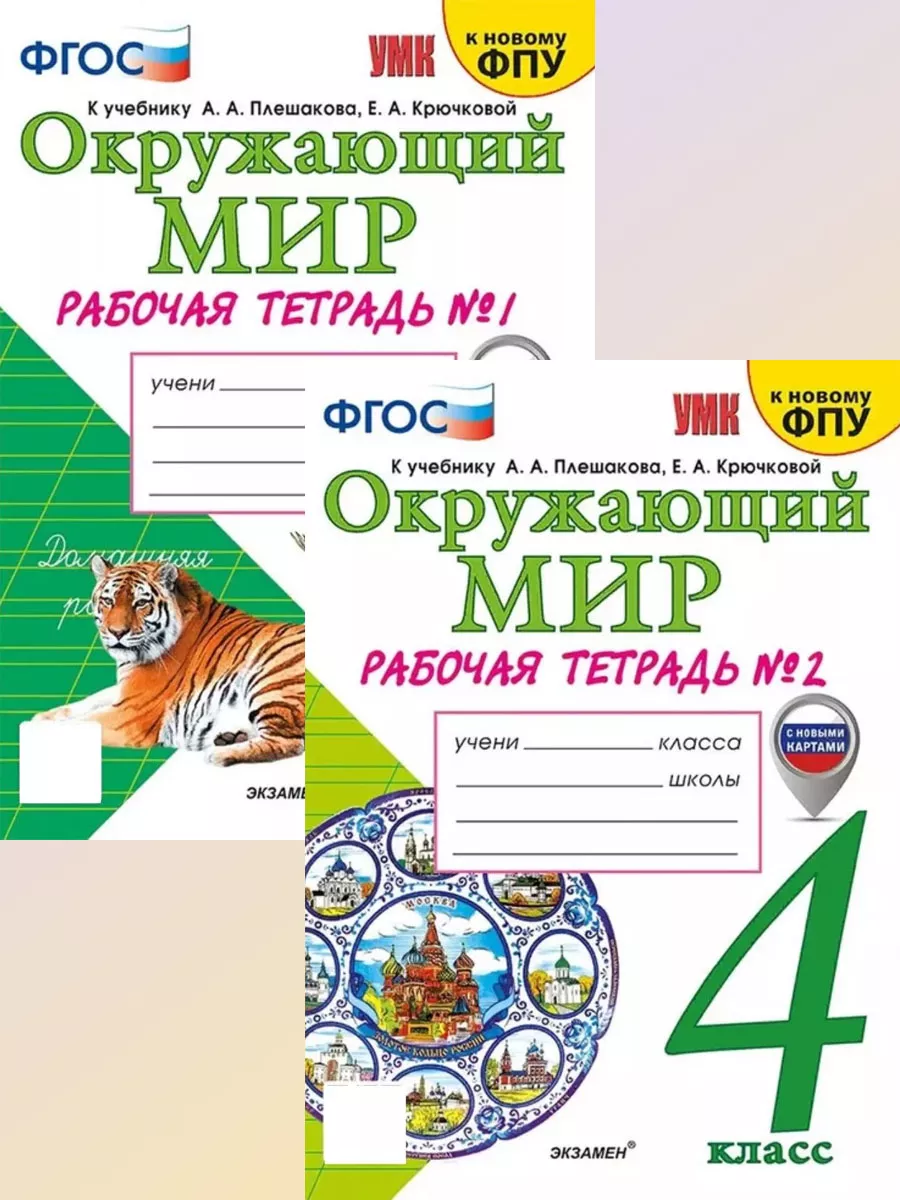 Окружающий мир 4 класс Рабочая тетрадь Соколова (Плешаков) Экзамен 32575642  купить за 464 ₽ в интернет-магазине Wildberries