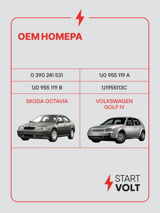 STARTVOLT Мотор стеклоочистителя Skoda Octavia передний моторедуктор, 3 шт, фото 2