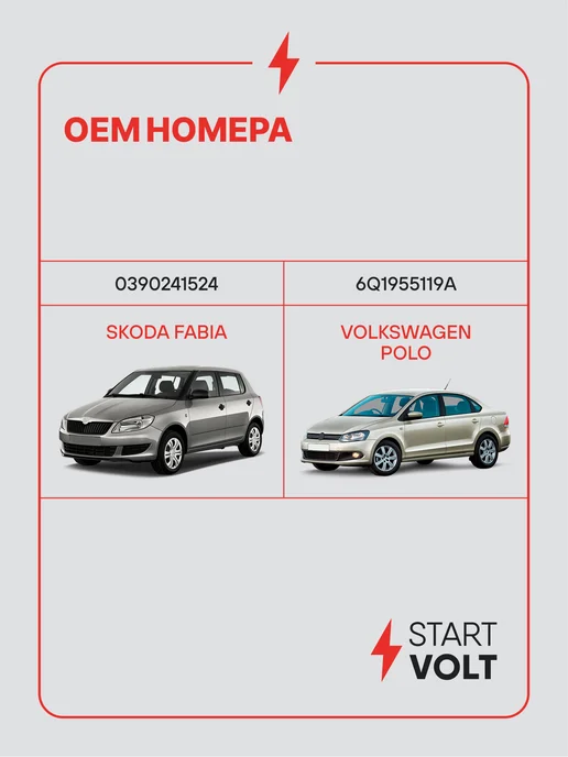 STARTVOLT Мотор стеклоочистителя VAG Fabia Polo передний, вариант, фото 2
