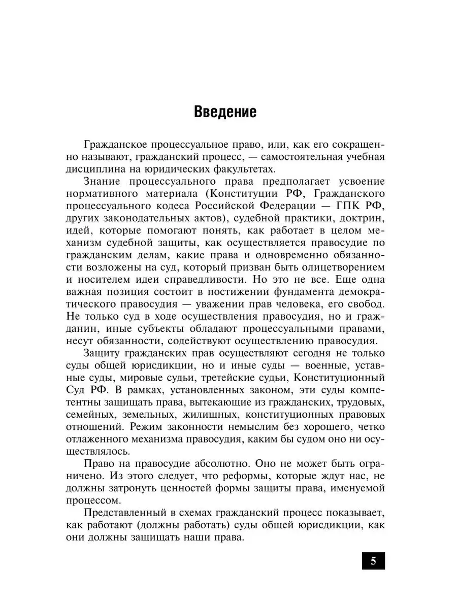 Гражданский процесс в схемах с коммен... Эксмо 32810197 купить в  интернет-магазине Wildberries