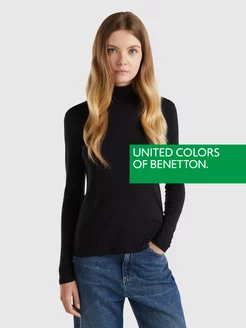 Водолазка из 100% хлопка United Colors of Benetton 32885318 купить за 2 519 ₽ в интернет-магазине Wildberries