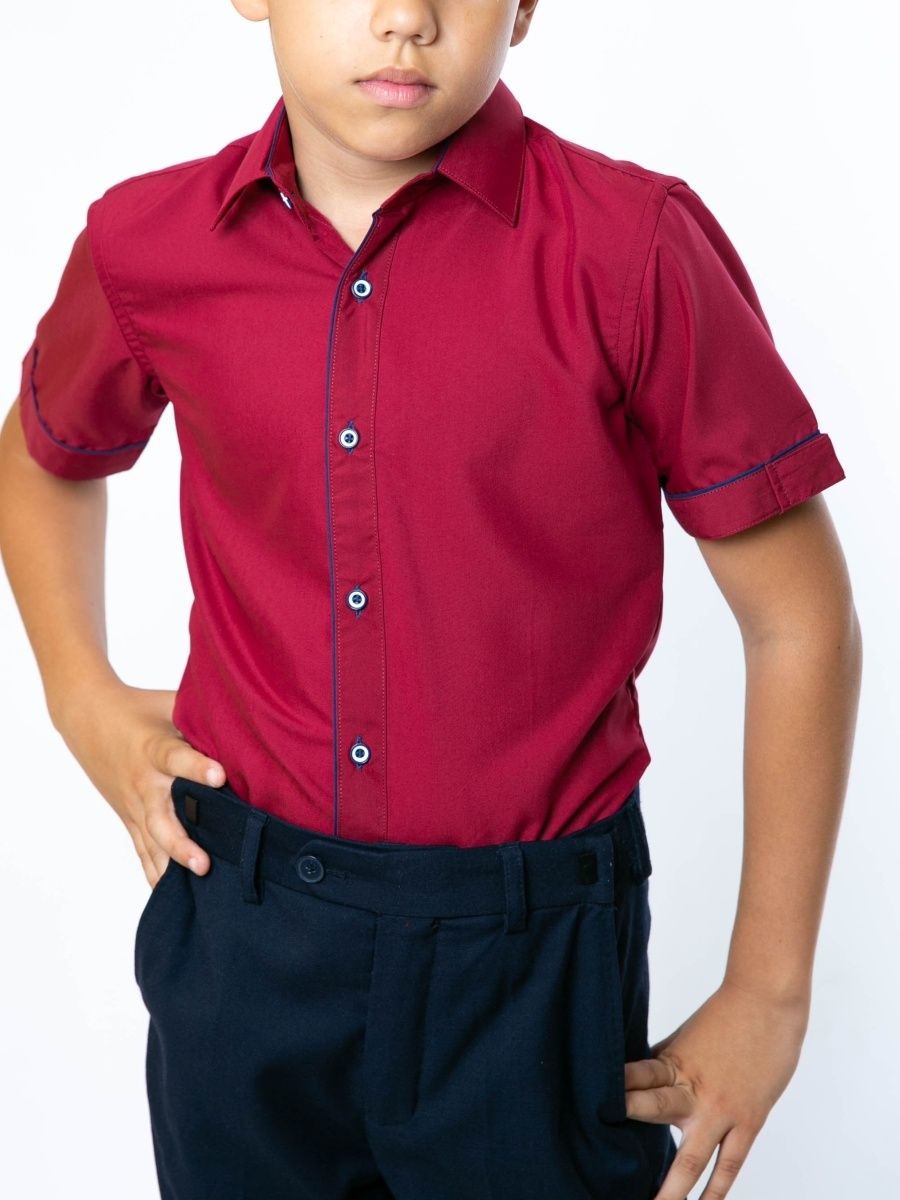 Рубашка для мальчика в школу