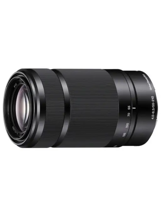SONY Объектив для фотоаппарата E 55-210mm f 4.5-6.3 черный, черный, фото 2