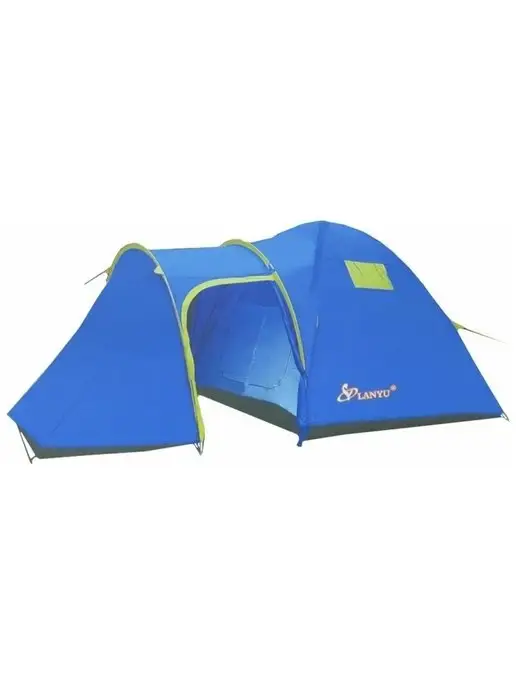 GOODSTORAGE Палатка туристическая 6-местная LANYU LY-1636, синий, фото 4