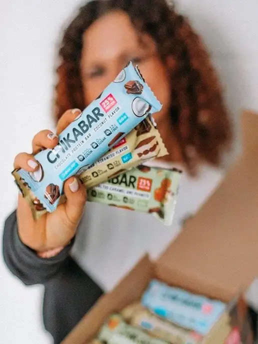 Chikalab Протеиновые батончики Chikabar Кoкос Шоколaд, 12шт х 60г, 12 шт, 60 г, фото 5