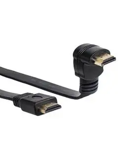 Кабель HDMI для ТВ, ПК, ноутбуков, угловой 90 градусов, 30см Palmexx 33023308 купить за 397 ₽ в интернет-магазине Wildberries