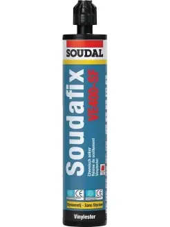 Химический анкер SOUDAFIX VE400-SF 280 мл, Soudal 33027773 купить за 1 927 ₽ в интернет-магазине Wildberries