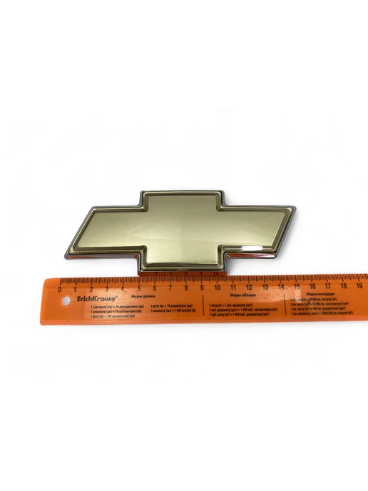 VS-Garage Эмблема на капот багажник Шевроле 15.5х5.8см, 15.5x5.8 см, фото 2