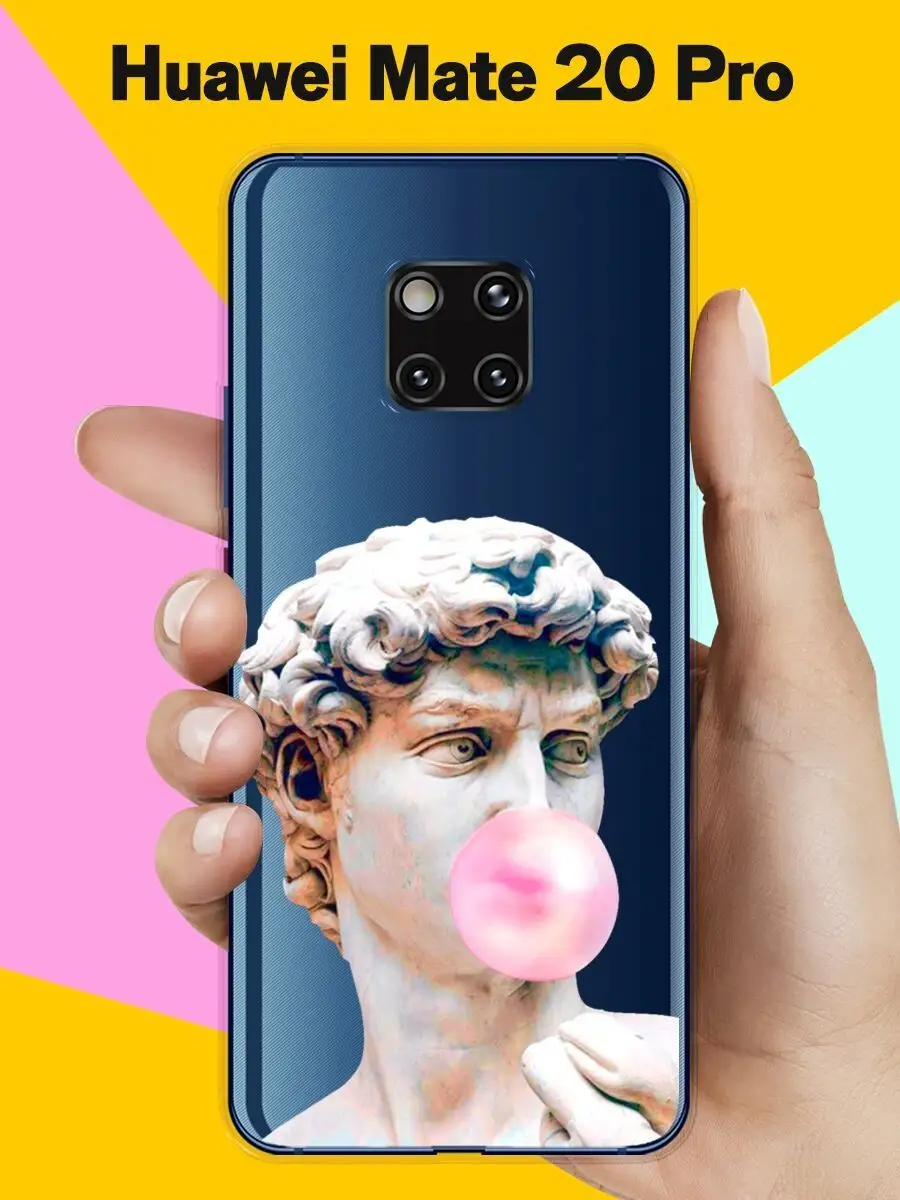 Силиконовый чехол на Huawei Mate 20 Pro Andy&Paul 33057410 купить за 281 ₽  в интернет-магазине Wildberries