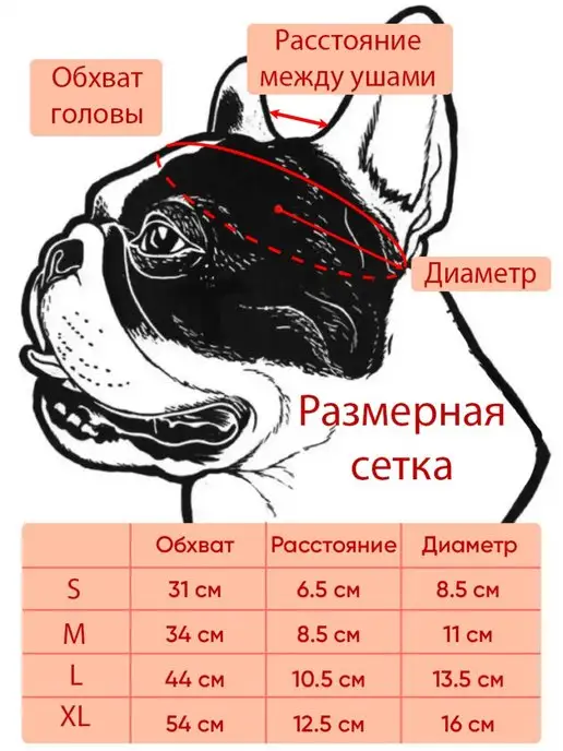 Arnydog Кепка для собак мелких и средних пород, белый, фото 5