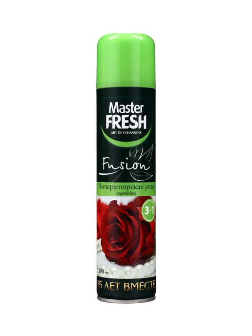 MASTER FRESH Освежитель воздуха для туалета Роза 300 мл, 300 мл, фото 7