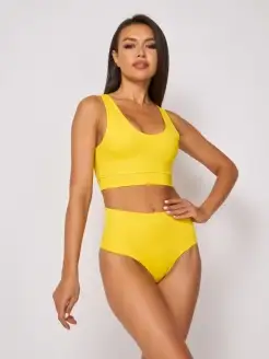 Купальник женский раздельный с высокой посадкой и топом ALTIN swimwear 33070282 купить за 1 143 ₽ в интернет-магазине Wildberries