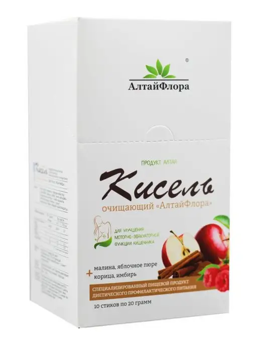 АлтайФлора Кисель диетический очищающий стики 20г №10, 20 г, фото 4