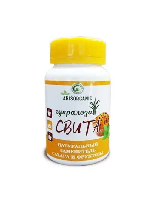 ABISORGANIC Сукралоза заменитель сахара натуральный 40 г, 40 г, фото 5