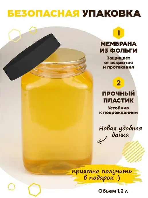 Мёд семьи Мамдеевых Гречишный мед, ПП продукты,Еда, вариант, фото 8