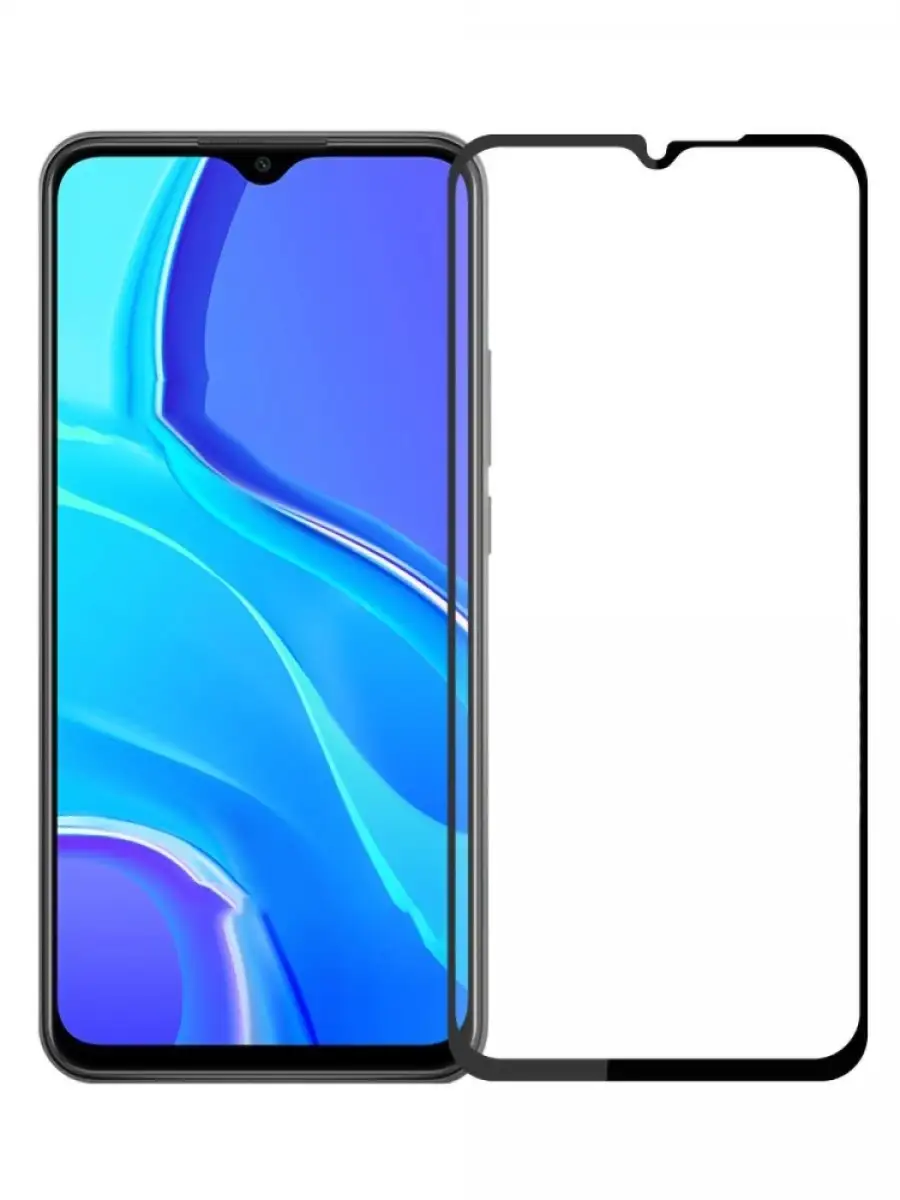 Защитное стекло на Xiaomi RedMi 9/Редми 9 100gadgets 33120572 купить за 573  ₽ в интернет-магазине Wildberries