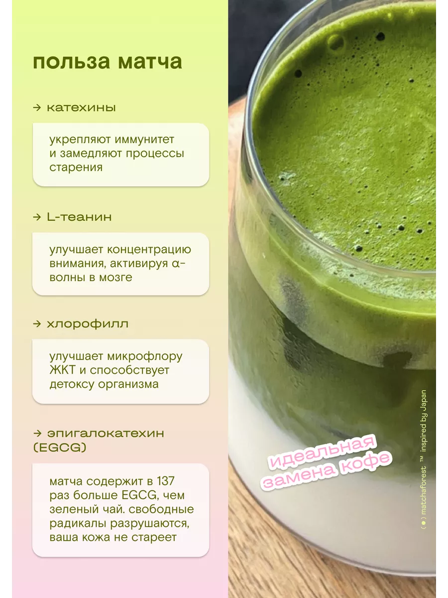 Церемониальный матча чай Кейто 50г Япония Matcha Forest 33122875 купить за  1 995 ₽ в интернет-магазине Wildberries