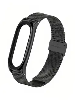 Металлический ремешок для Xiaomi Mi Band 3, 4, 5, 6 MIJOBS 33146258 купить за 592 ₽ в интернет-магазине Wildberries