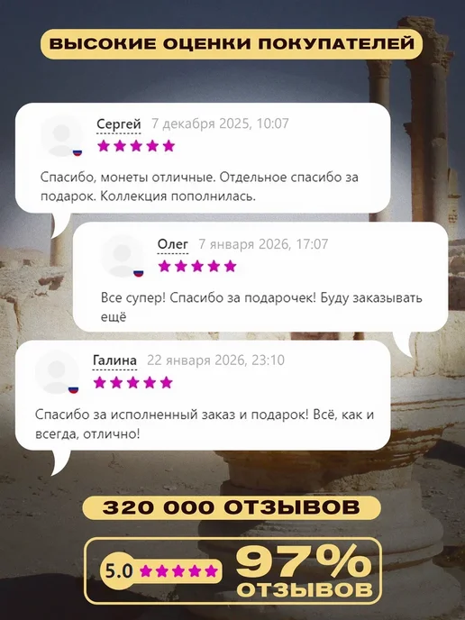 Монетный дискаунтер Набор коллекционных банкнот Сирии 2025 год, 3 шт, фото 4