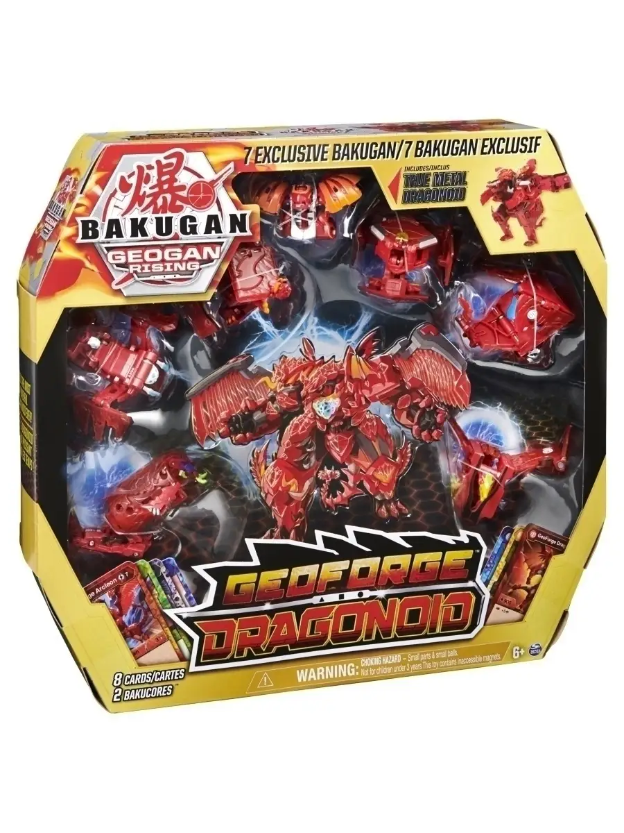 Бакуган Драгоноид трансформер BAKUGAN 33196612 купить в интернет-магазине  Wildberries