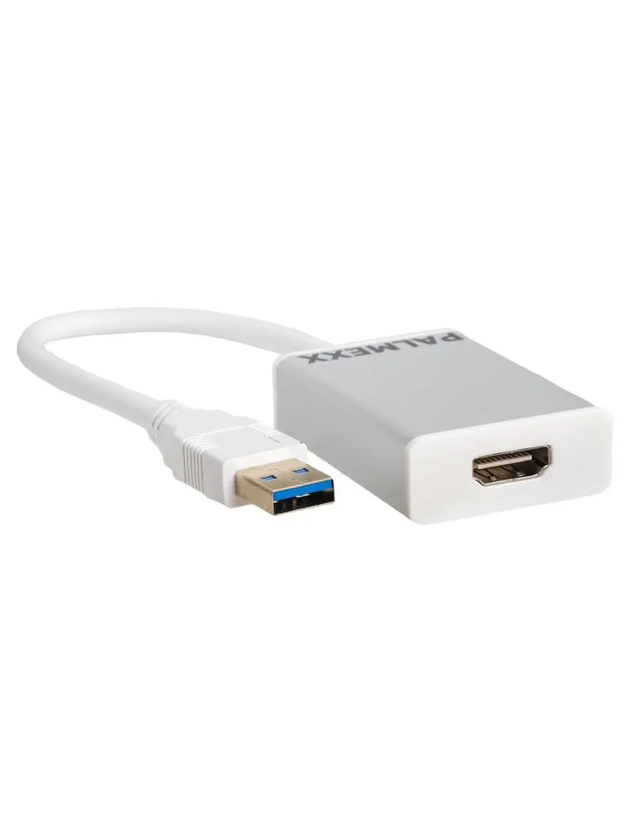 Кабель-переходник с порта USB 3.0 на HDMI для проекторов Palmexx 33205981  купить в интернет-магазине Wildberries