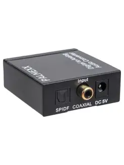 Преобразователь с цифры в аналог SPDIF Coaxial - RCA тюльпан Palmexx 33212915 купить за 1 287 ₽ в интернет-магазине Wildberries