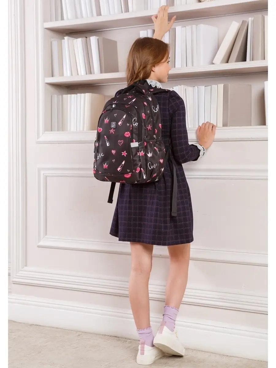 Рюкзак школьный School Love like.me 33261637 купить за 3 228 ₽ в  интернет-магазине Wildberries