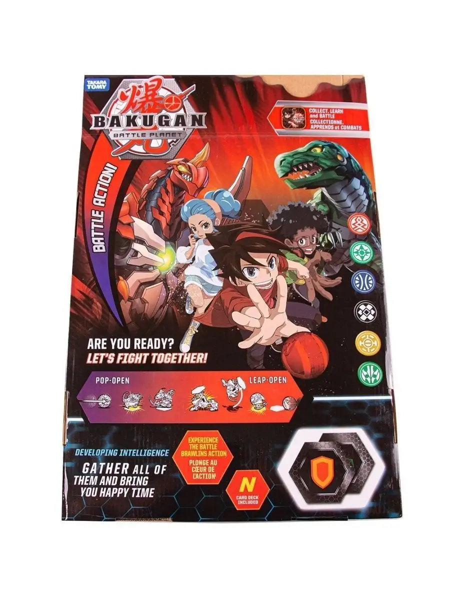 Набор игрушек Бакуганы BAKUGAN 33313694 купить за 1 183 ₽ в  интернет-магазине Wildberries