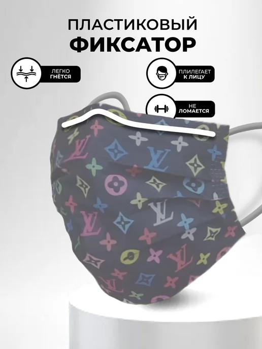 GrantMask Маски медицинские одноразовые для лица 10 шт, 10 шт, фото 3