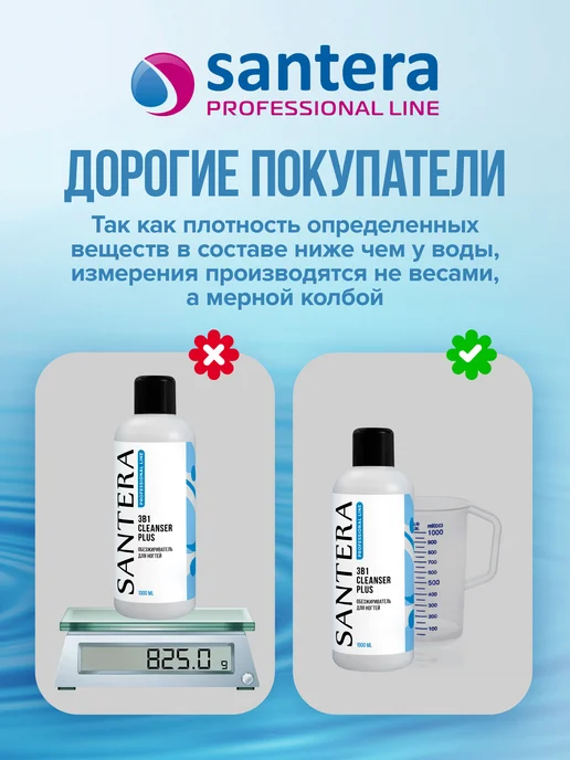 Santera Professional line Обезжириватель для ногтей 500 мл, 500 мл, фото 7