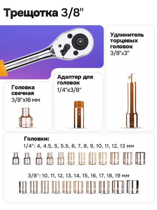 DEKO Набор инструментов для дома DKMT168 (168шт.), 168 шт, фото 5