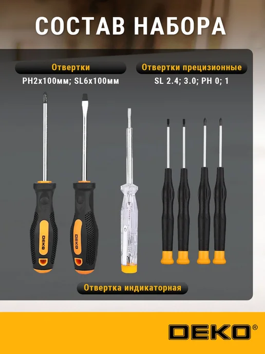 DEKO Набор инструментов для дома TZ100 PINK розовый 100шт, 100 шт, фото 2