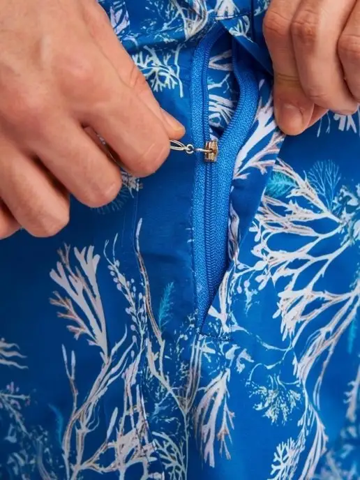H&V SWIMWEAR Плавки шорты летние для плавания, синий, фото 2