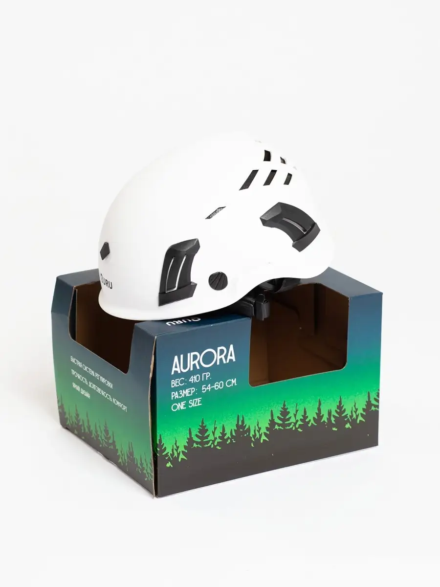 Каска альпинистская Aurora для альпинизма и скалолазания