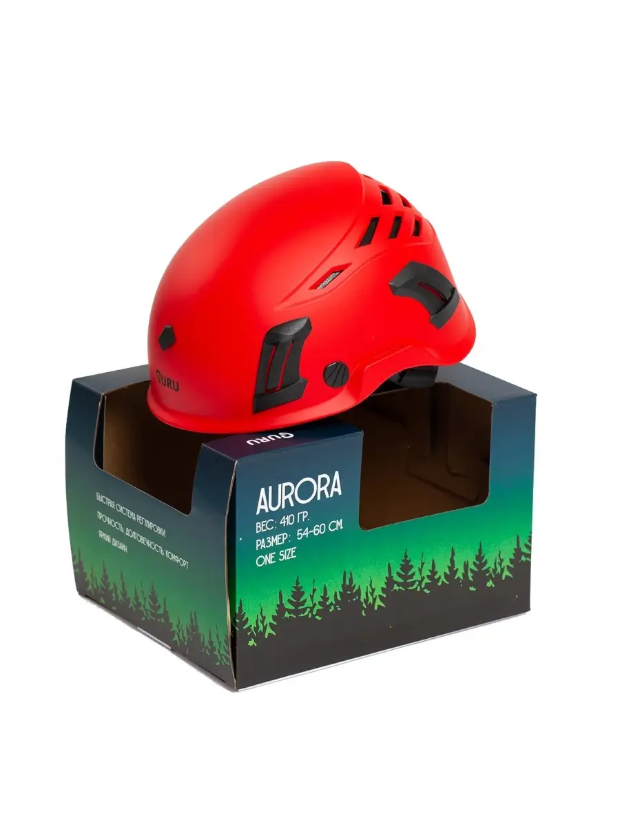 Каска альпинистская Aurora для альпинизма и скалолазания