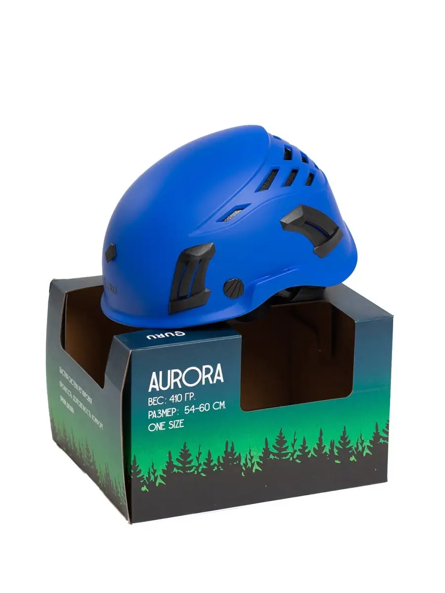 Каска альпинистская Aurora для альпинизма и скалолазания