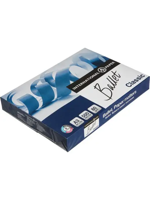 Бумага Ballet Classic A3, 80 г/м², 500 листов