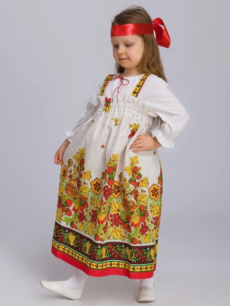 Сарафан русский народный для девочки
