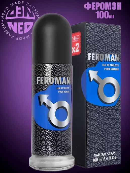 Neo Parfum Духи для мужчин Фeрoman 100 мл древесные свежие ванильные, 100 мл, фото 4