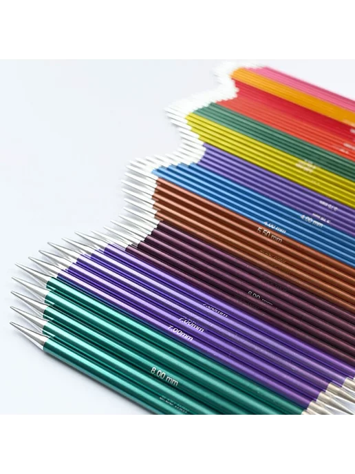 KnitPro Спицы носочные 6.50мм, белый, фото 4