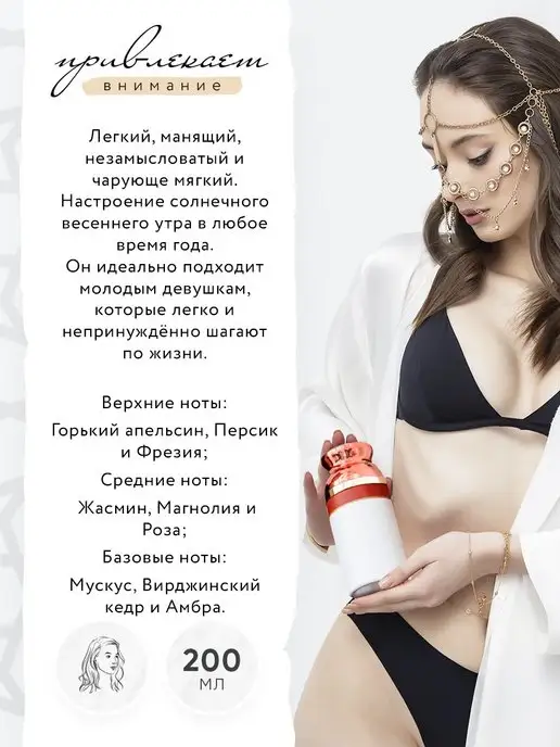 Fragrance World Парфюмированный дезодорант спрей, 200 мл, фото 2