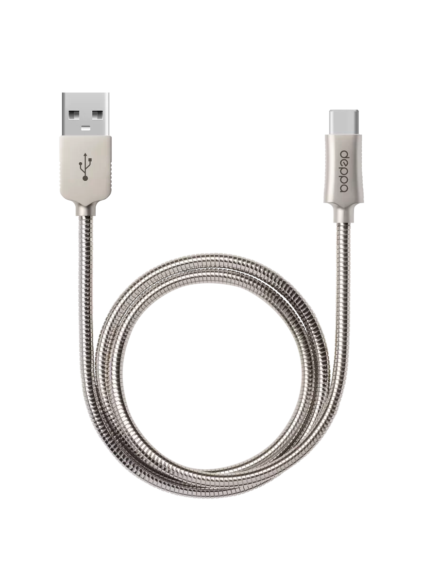 Дата-кабель USB - Type-C для телефона, 1.2м Deppa 33699218 купить за 756 ₽  в интернет-магазине Wildberries