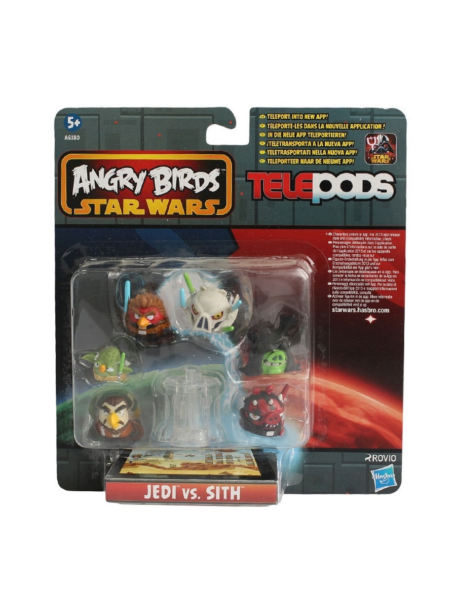 Игровой набор Star Wars Angry Birds TelePods A6180 ANGRY BIRDS 33762410  купить в интернет-магазине Wildberries